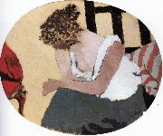 Edouard Vuillard, oval negligee